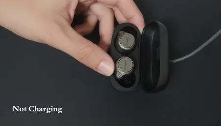 jabra elite 75t not charging