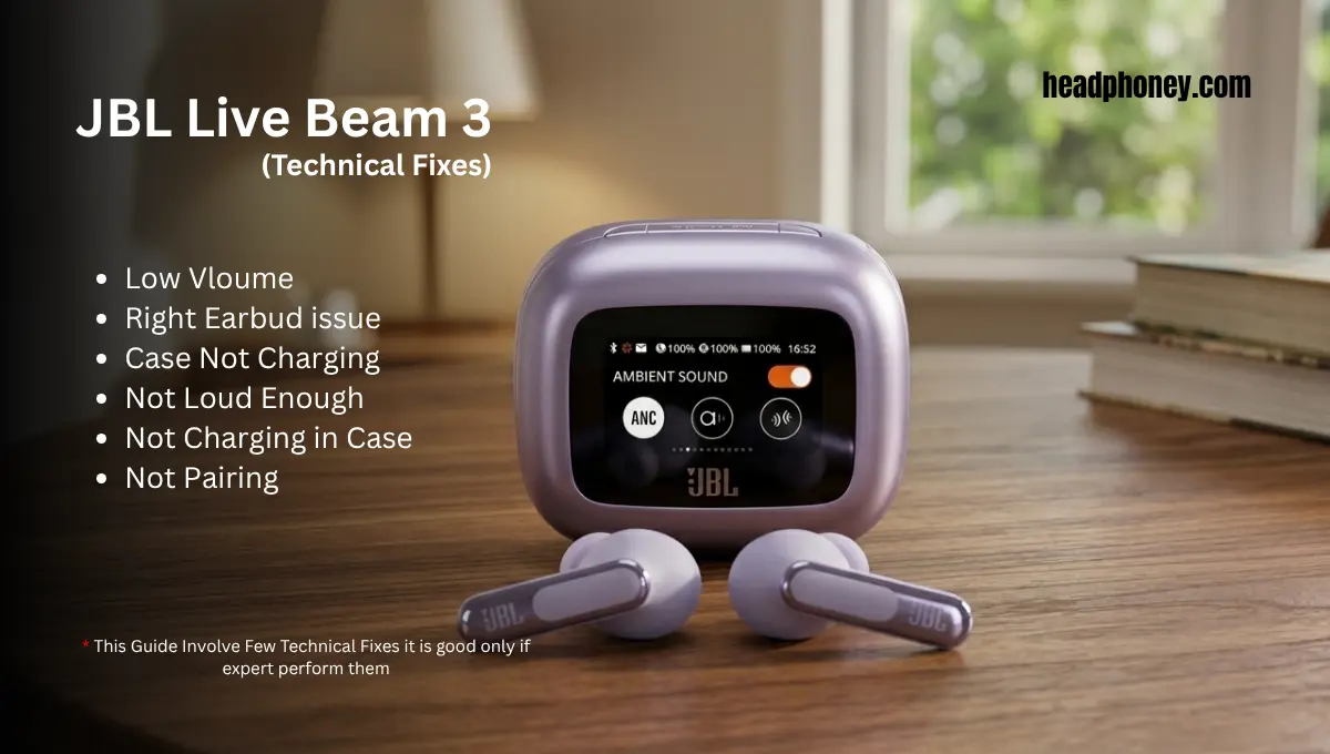 JBL Live Beam 3 Not Working (Fixes)